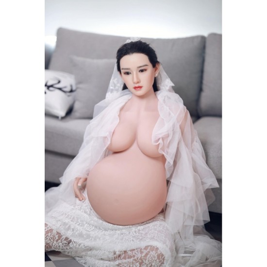 160cm Pregnant Silicone head-Armani JY Sex Doll