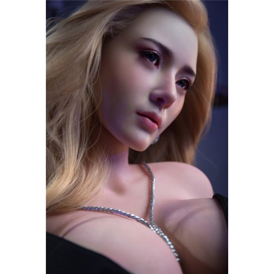 161cm Silicone Head and implanted hair Elma