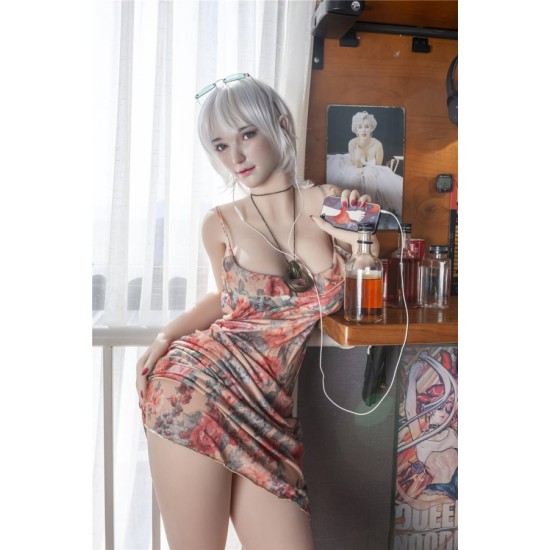 163CM Full Silicone-Ava JY Sex Doll (Wig )