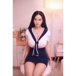 164cm Silicone Head and implanted hair Lily