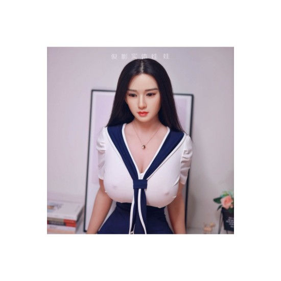 164cm Silicone Head and implanted hair Lily